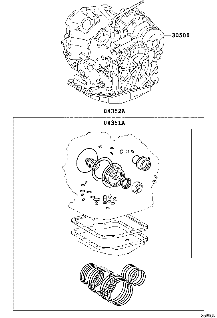 Transaxle Or Transmission Assy & Gasket Kit