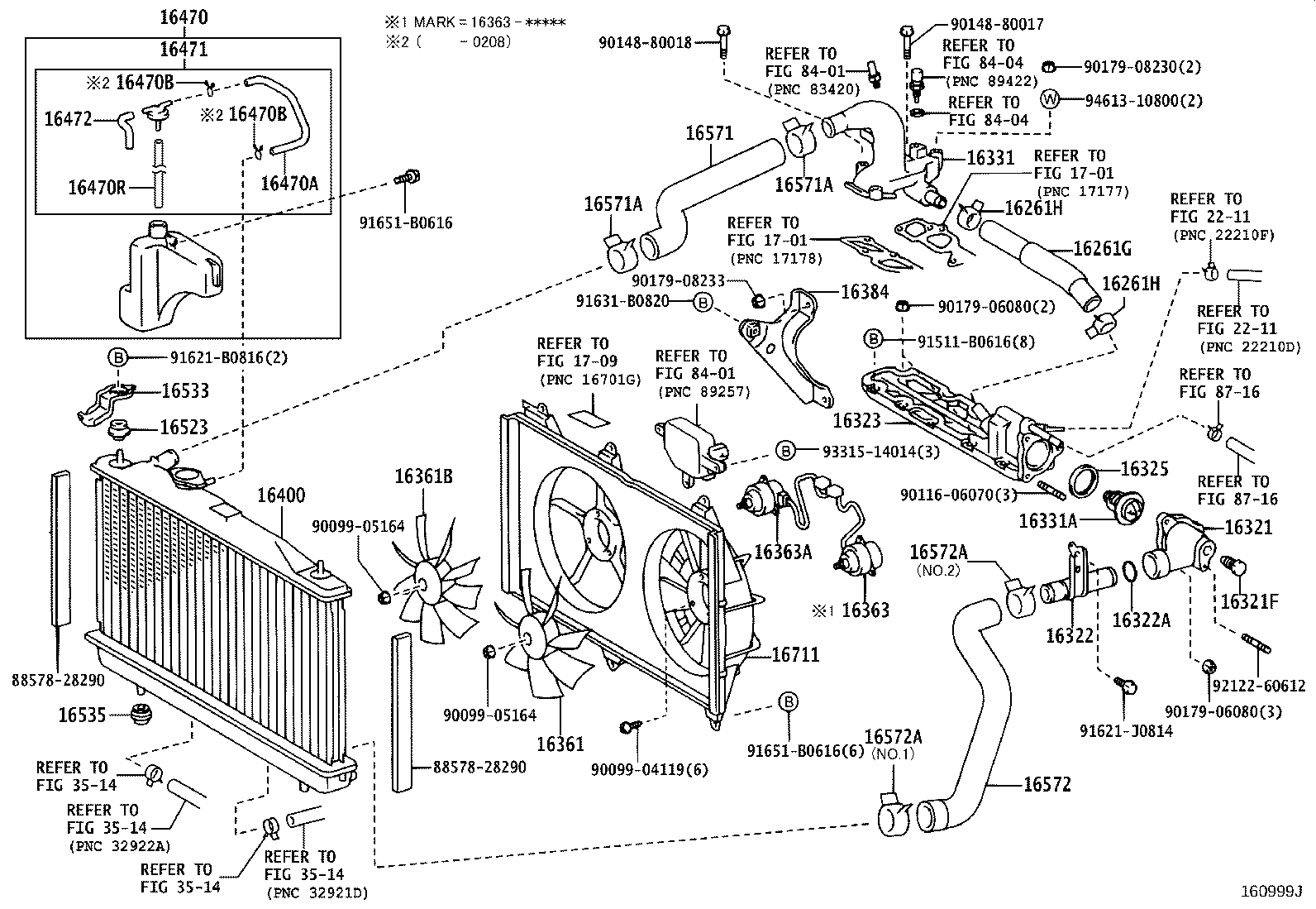 Radiator Water Outlet