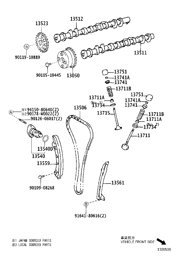 Camshaft & Valve