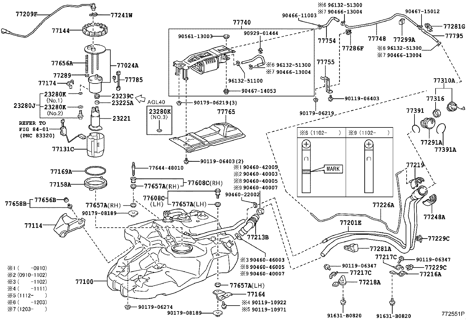 Fuel Tank & Tube