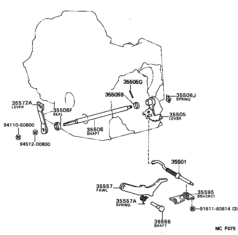 Throttle Link & Valve Lever