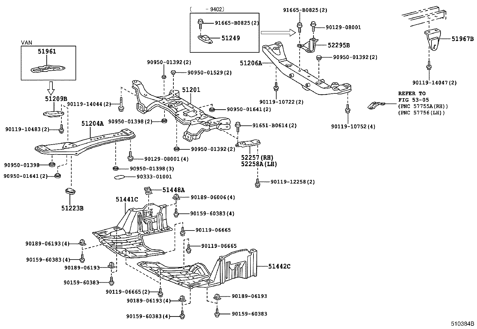 Suspension Crossmember & Under Cover