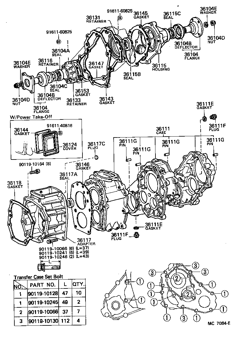 Transfer Case & Extension Housing