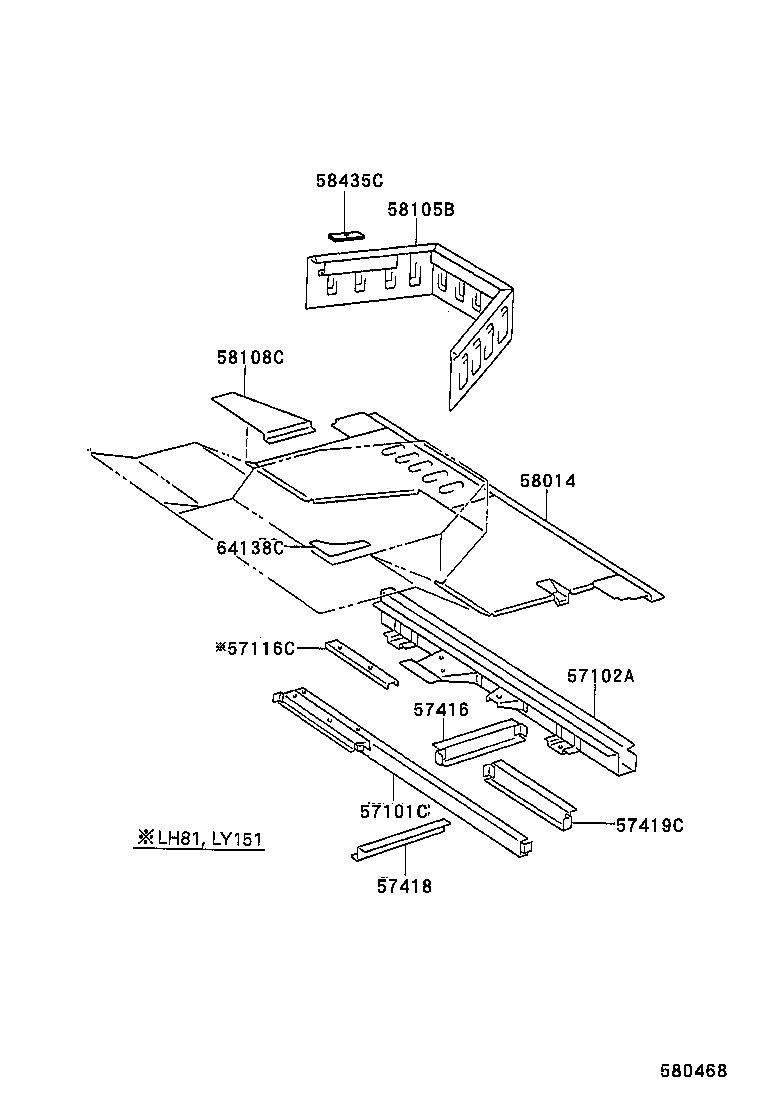 Front Floor Panel