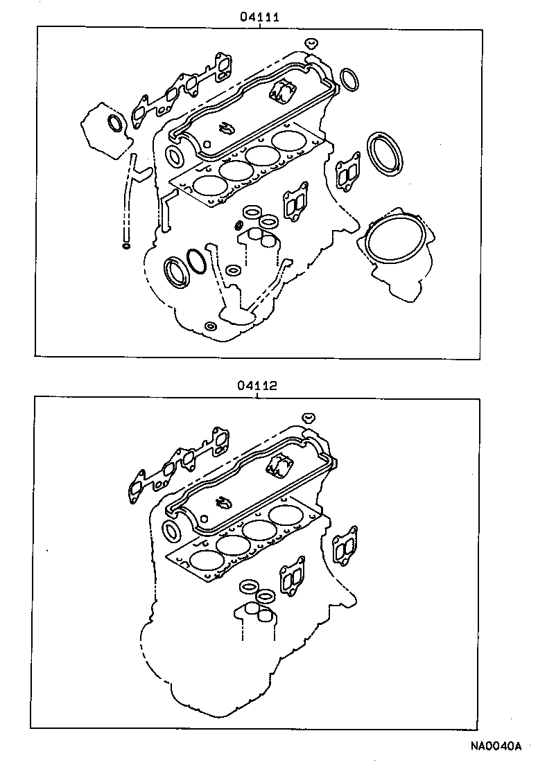Engine Overhaul Gasket Kit