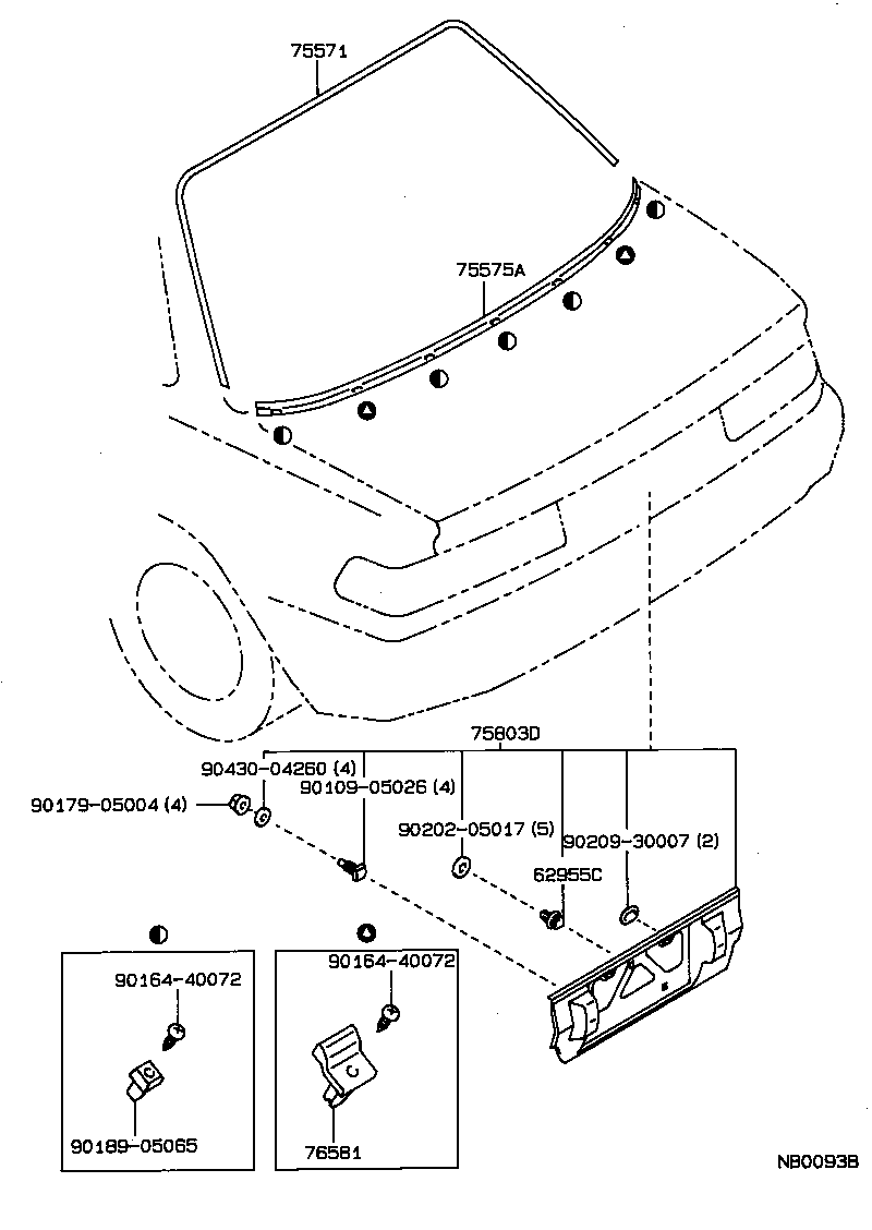 Rear Moulding