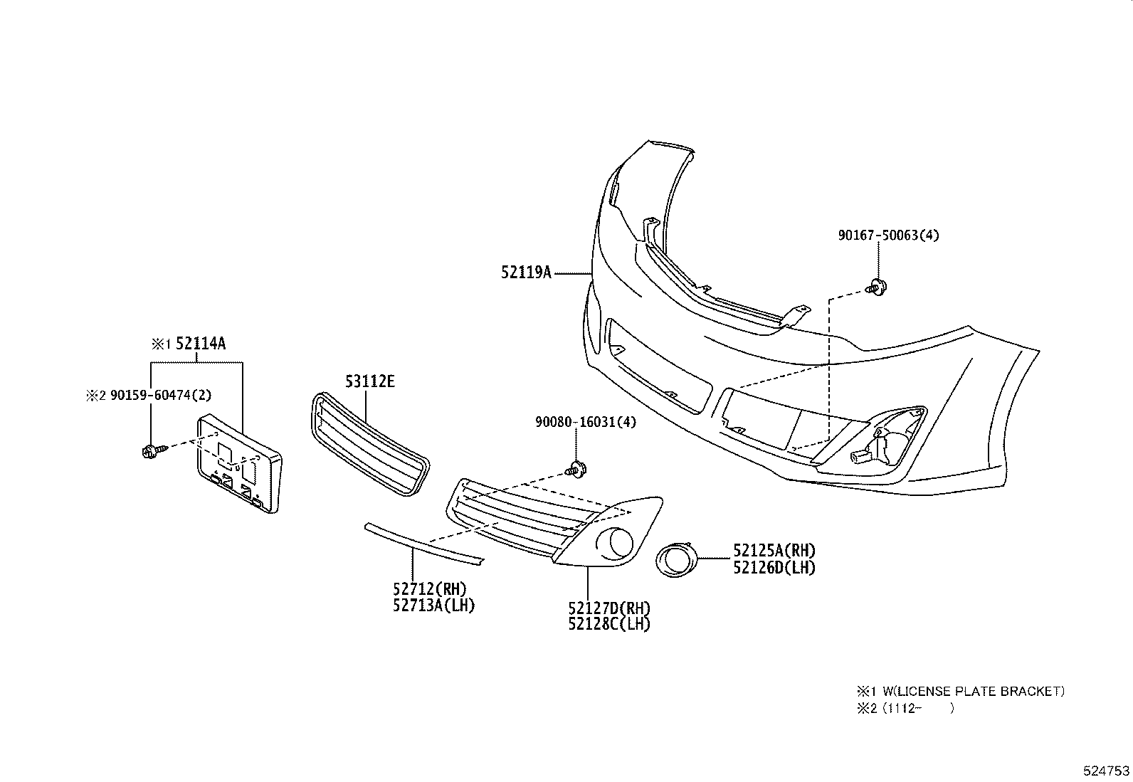 Front Bumper Bumper Stay
