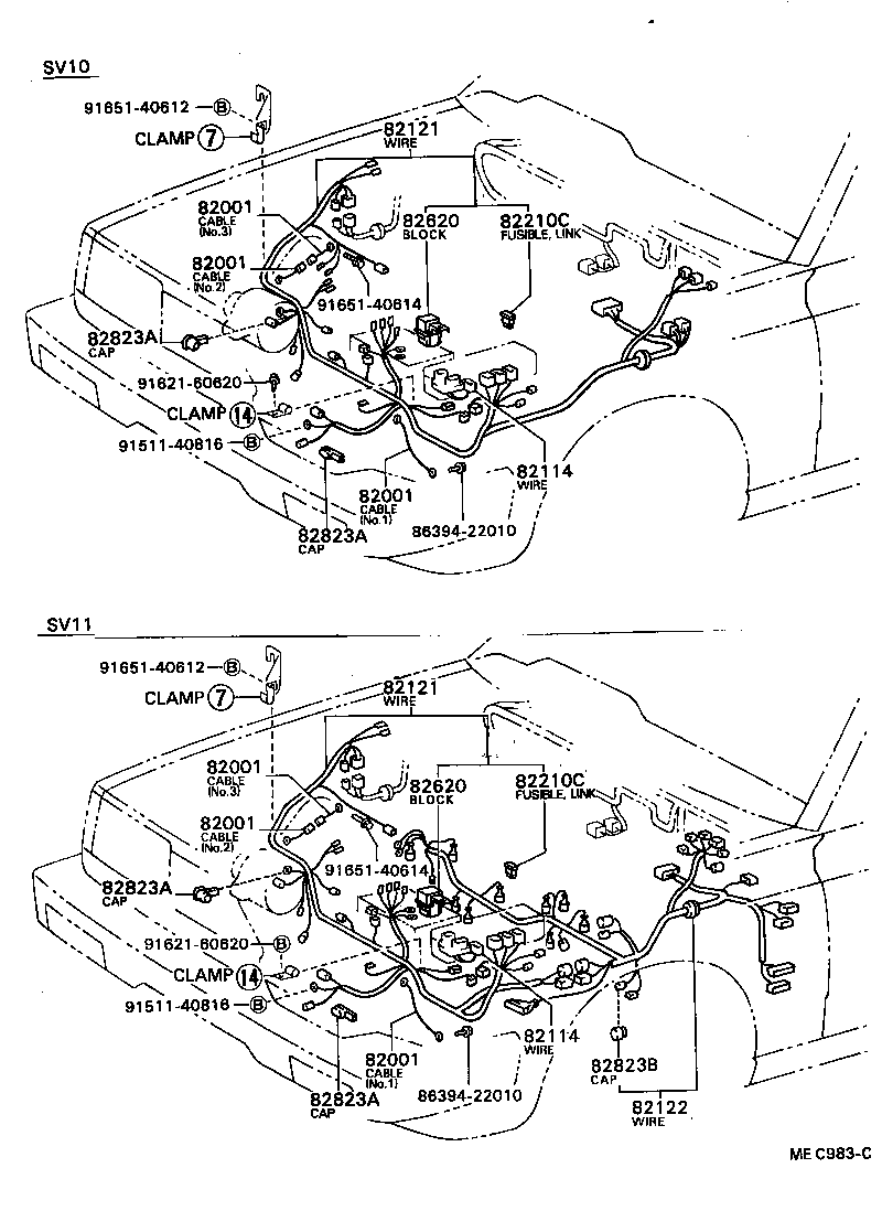 Wiring & Clamp