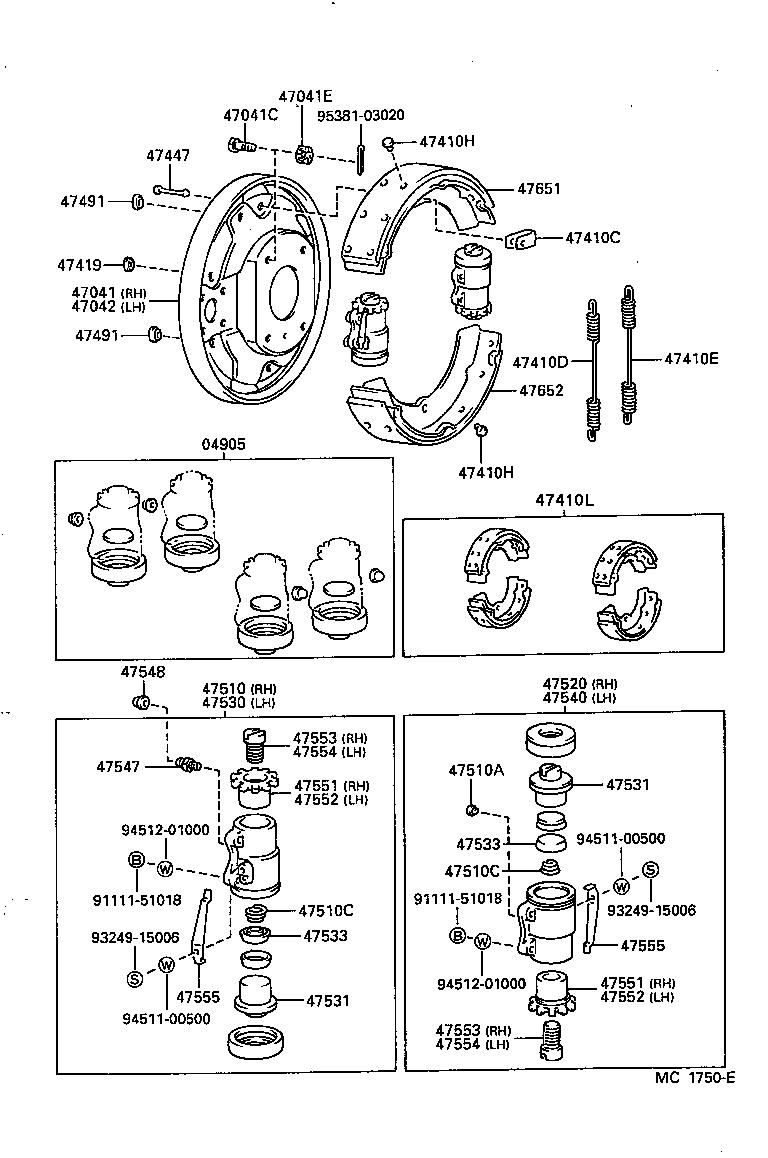 Front Drum Brake Wheel Cylinder