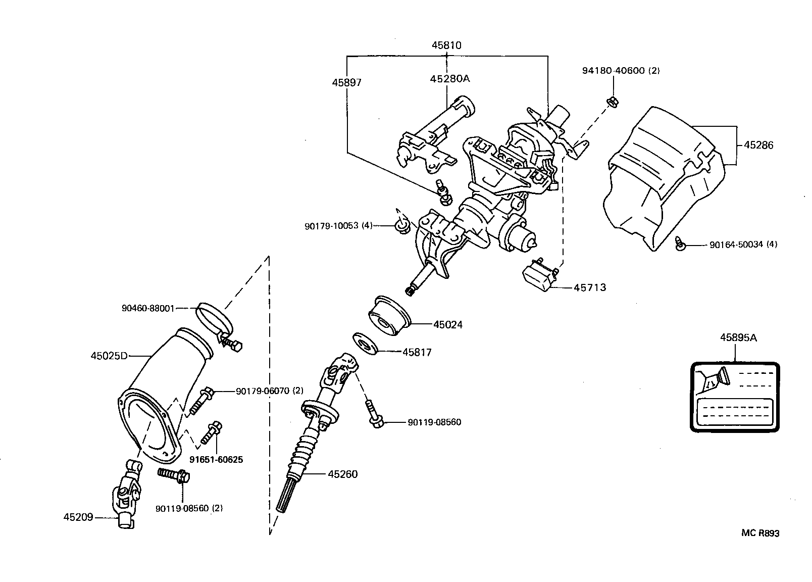 Steering Column & Shaft