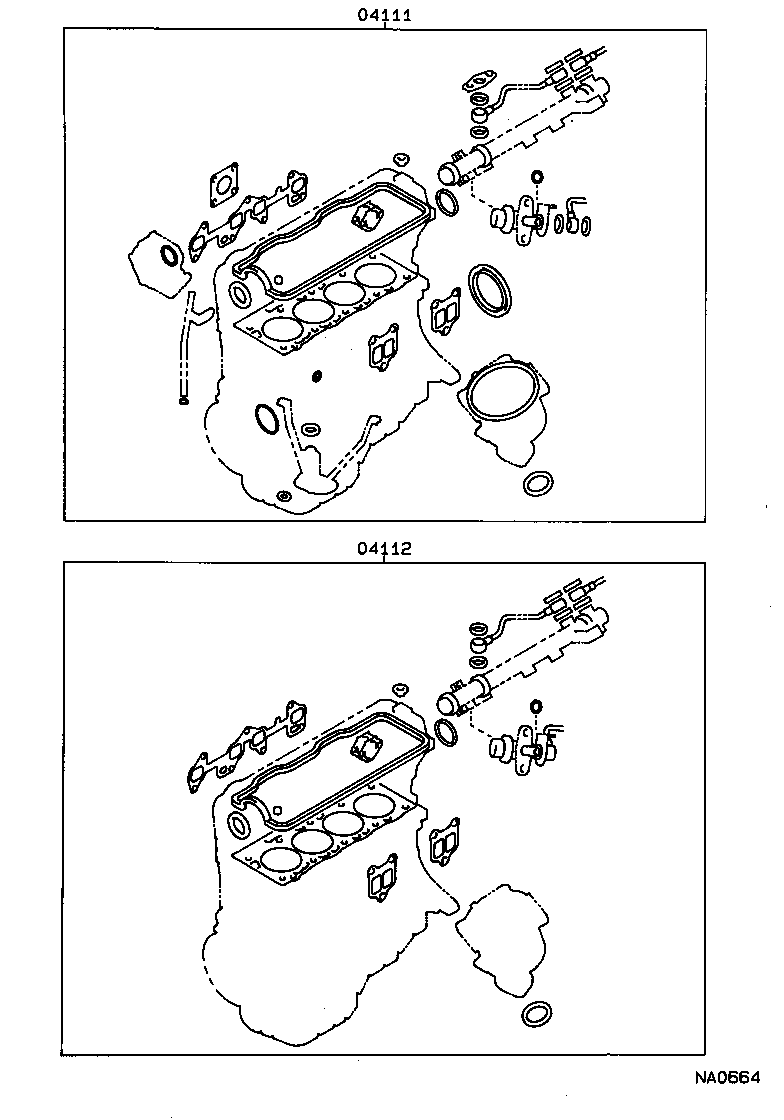 Engine Overhaul Gasket Kit