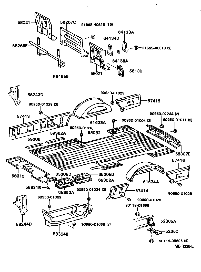 Rear Floor Panel