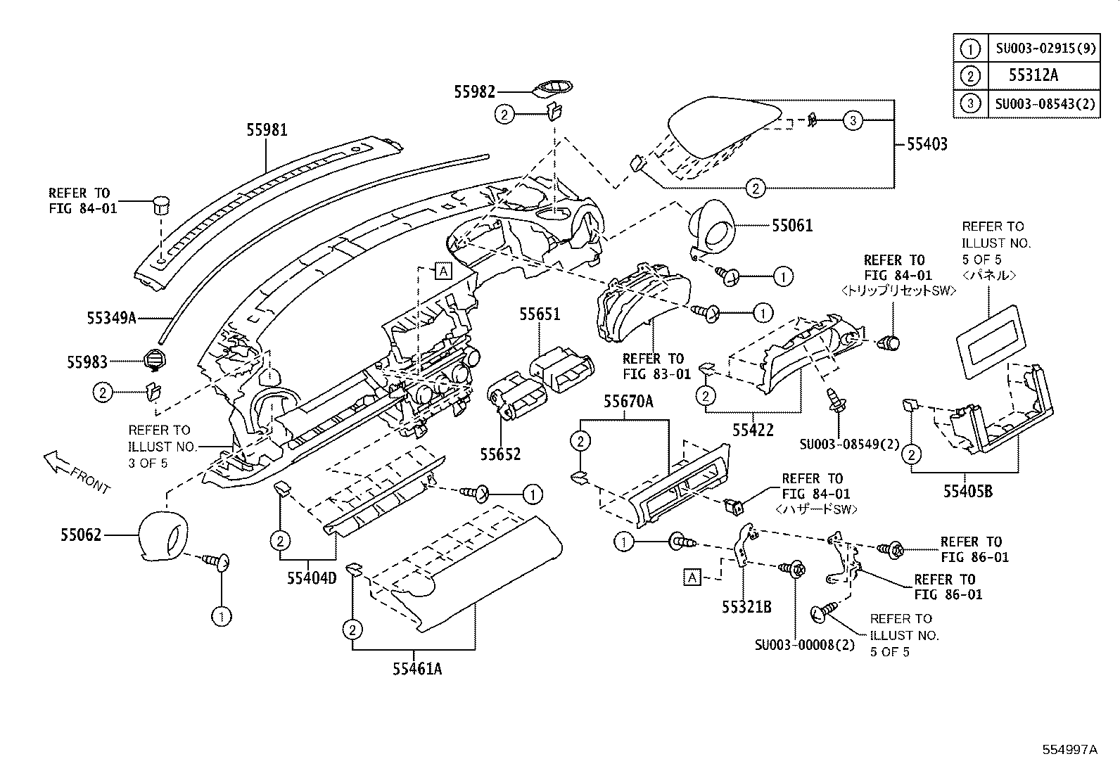 Instrument Panel Glove Compartment