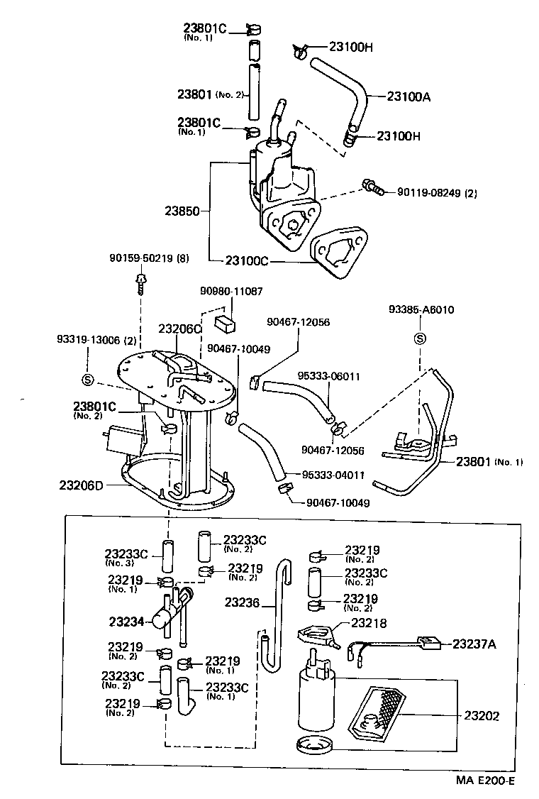 Fuel Pump & Pipe