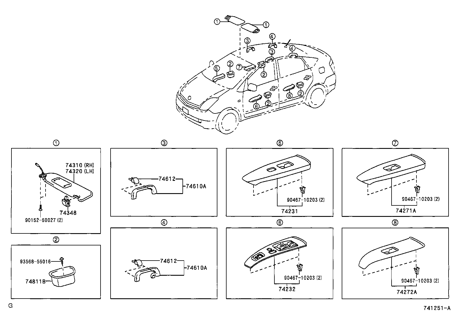 Armrest Visor