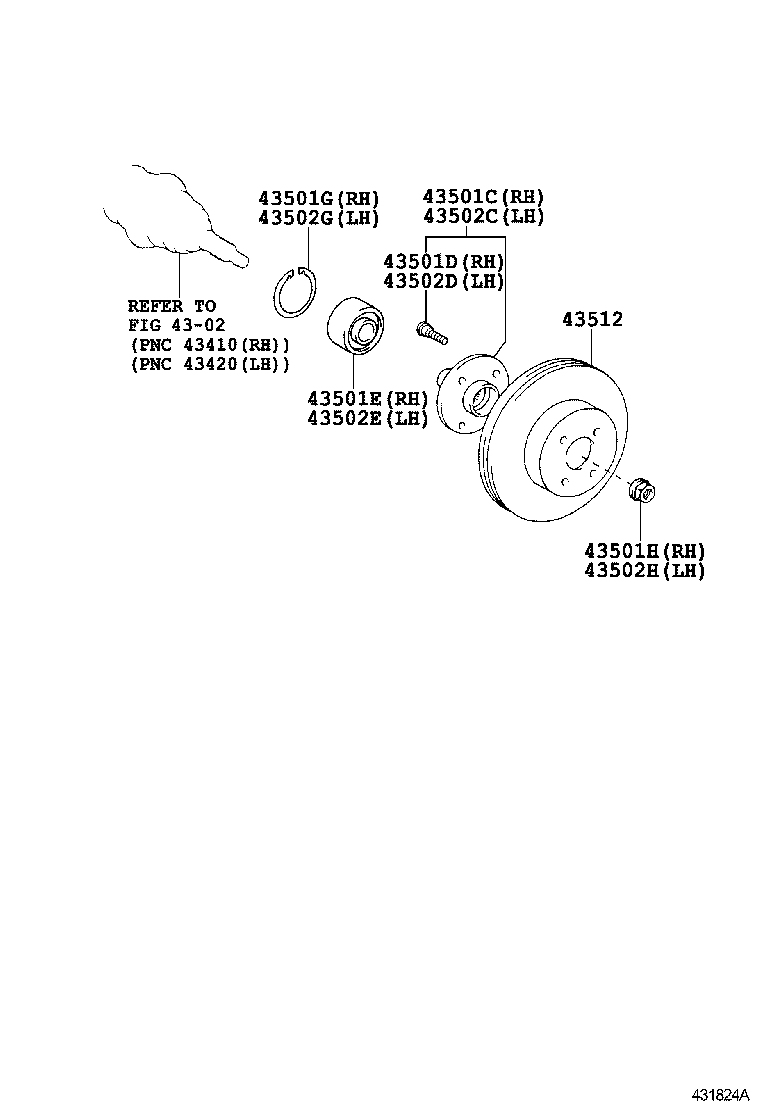 Front Axle Hub