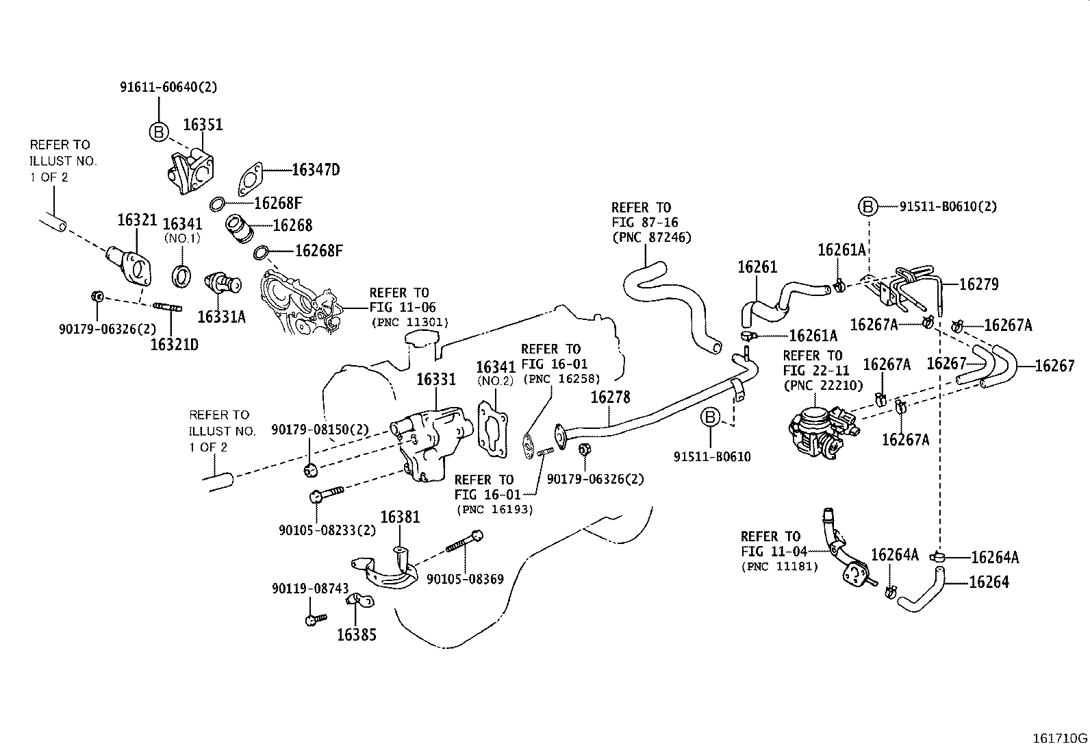 Radiator Water Outlet
