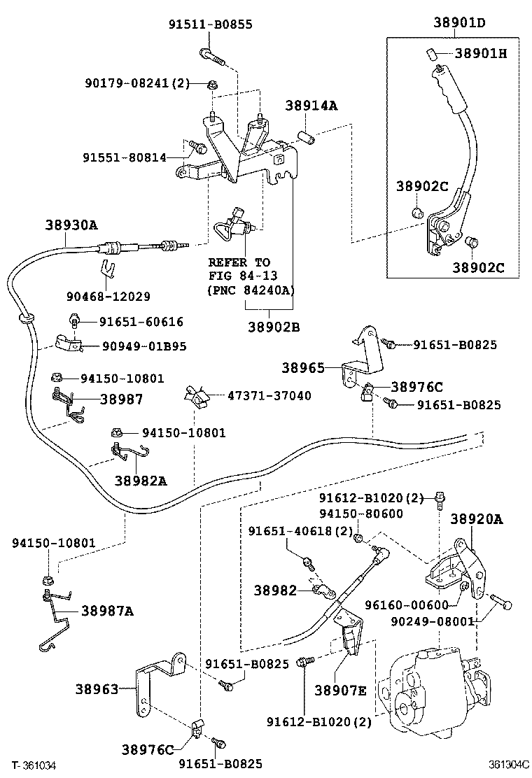 Power TakeOff Lever & Link