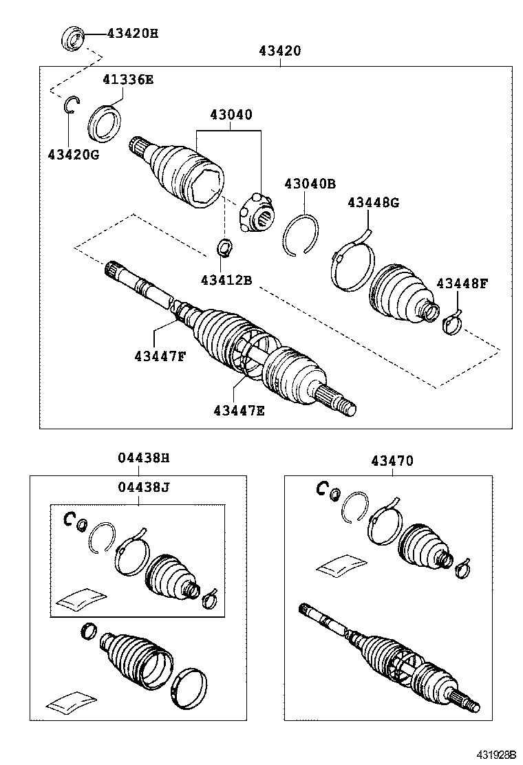 Front Drive Shaft
