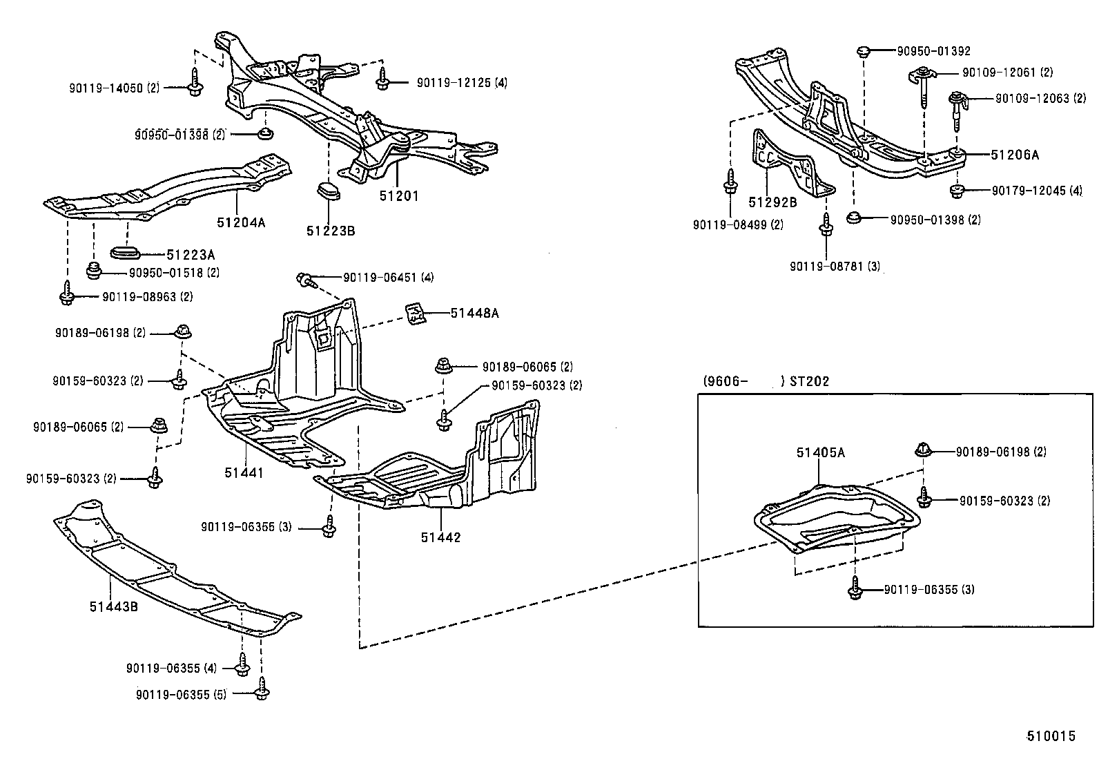 Suspension Crossmember & Under Cover