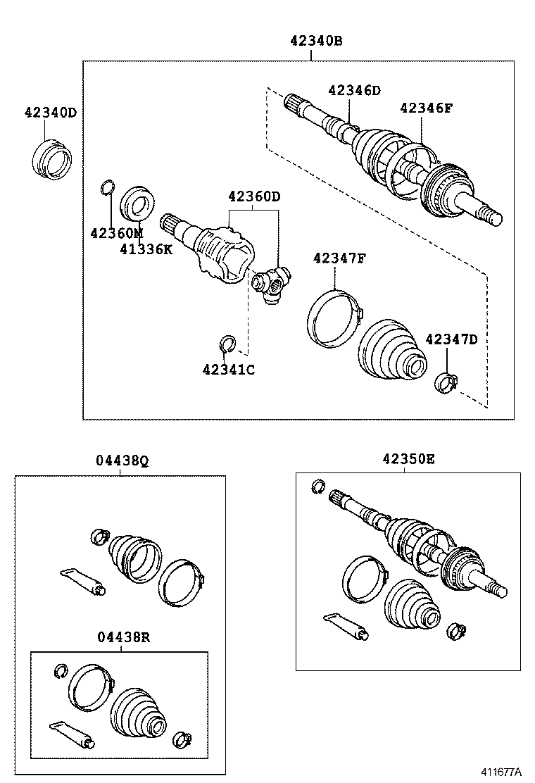 Rear Axle Shaft Hub