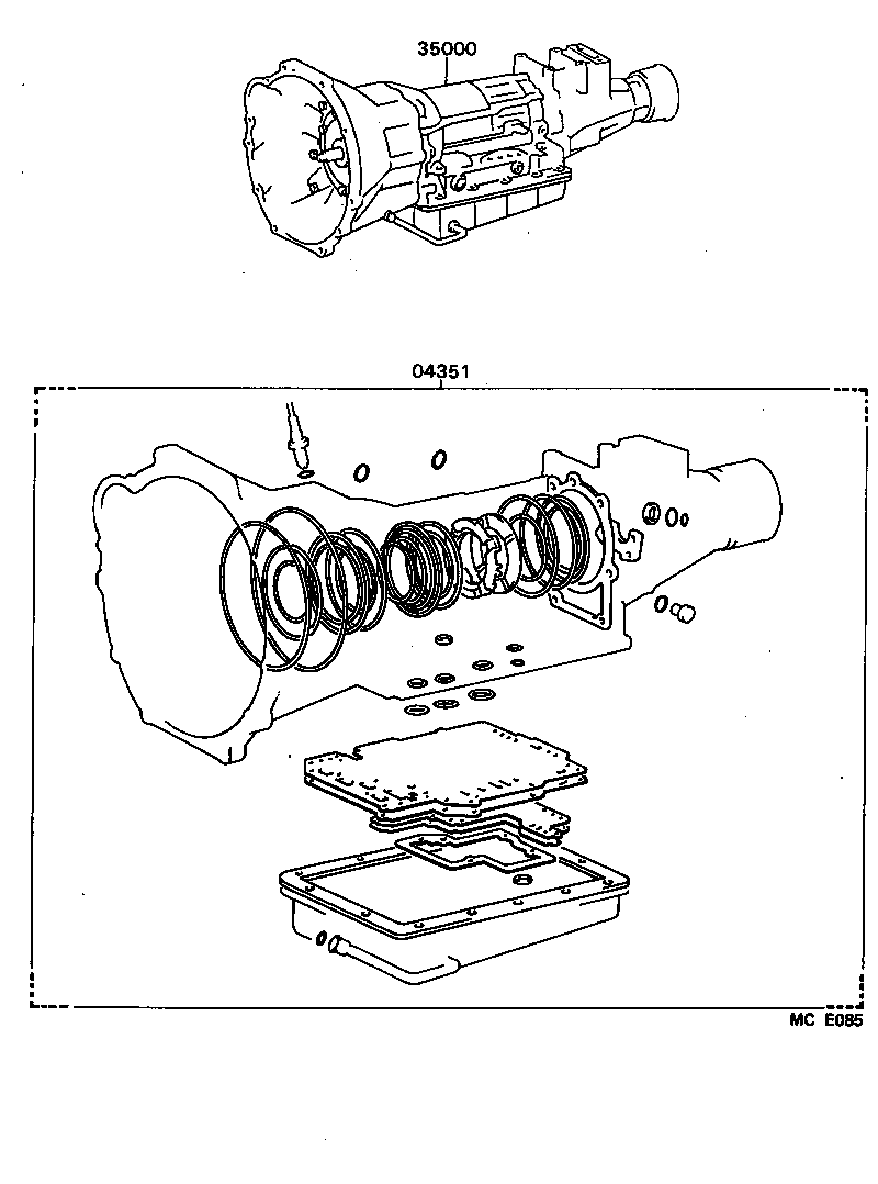 Transaxle Or Transmission Assy & Gasket Kit