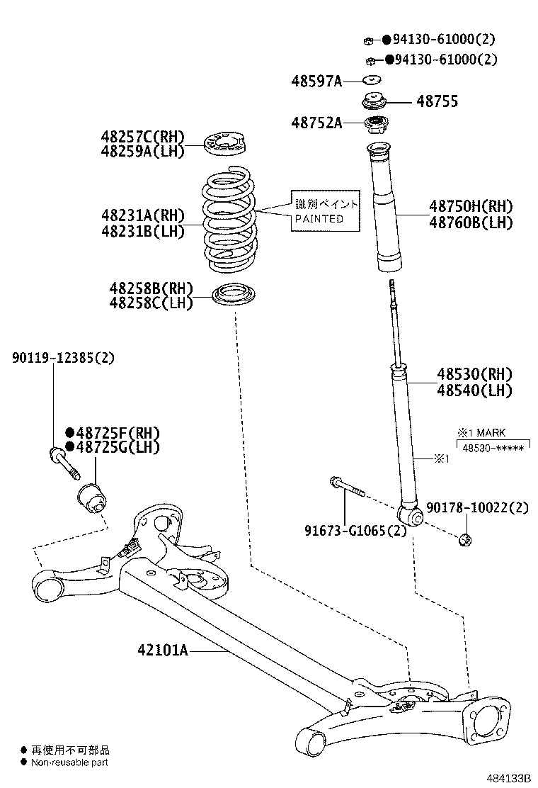 Rear Spring & Shock Absorber