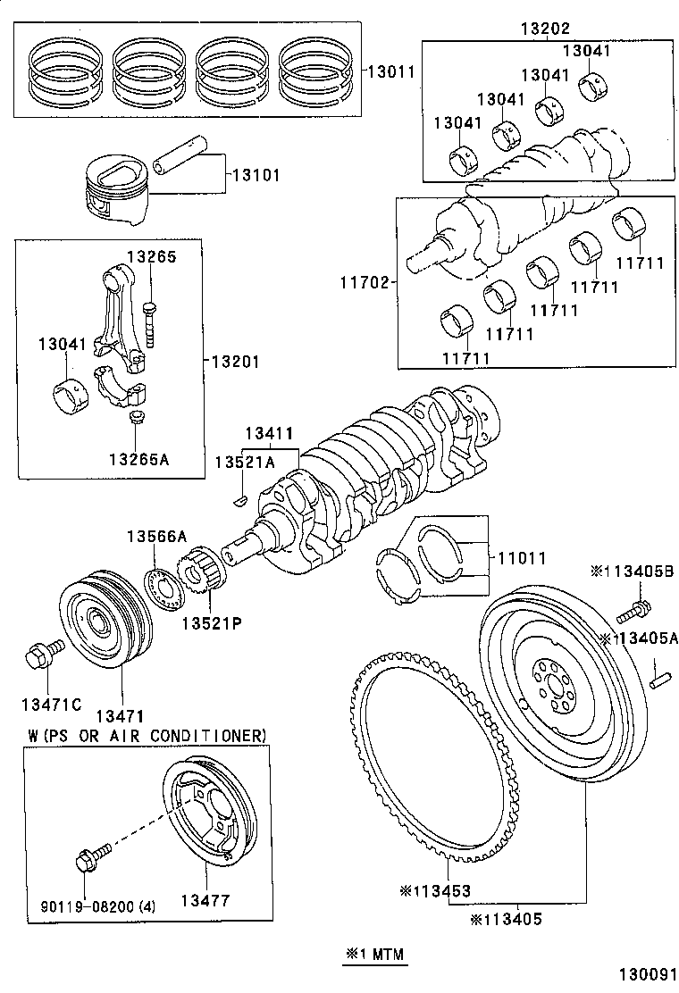 Crankshaft & Piston