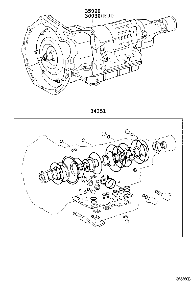 Transaxle Or Transmission Assy & Gasket Kit