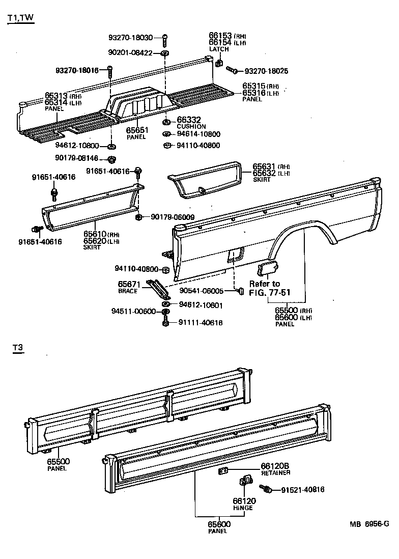 Rear Body Side Panel