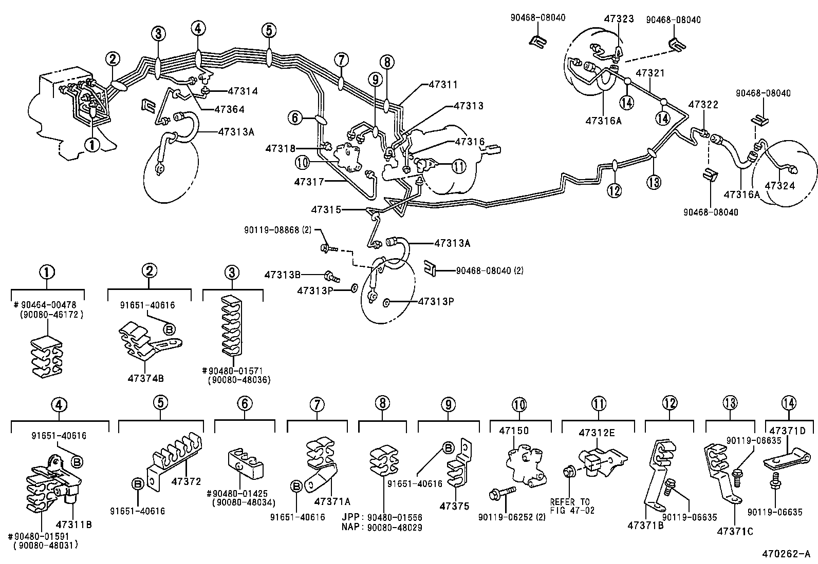 Brake Tube Clamp