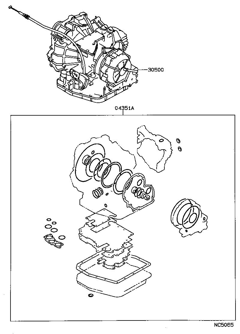 Transaxle Or Transmission Assy & Gasket Kit