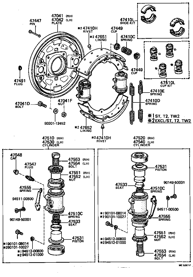 Front Drum Brake Wheel Cylinder