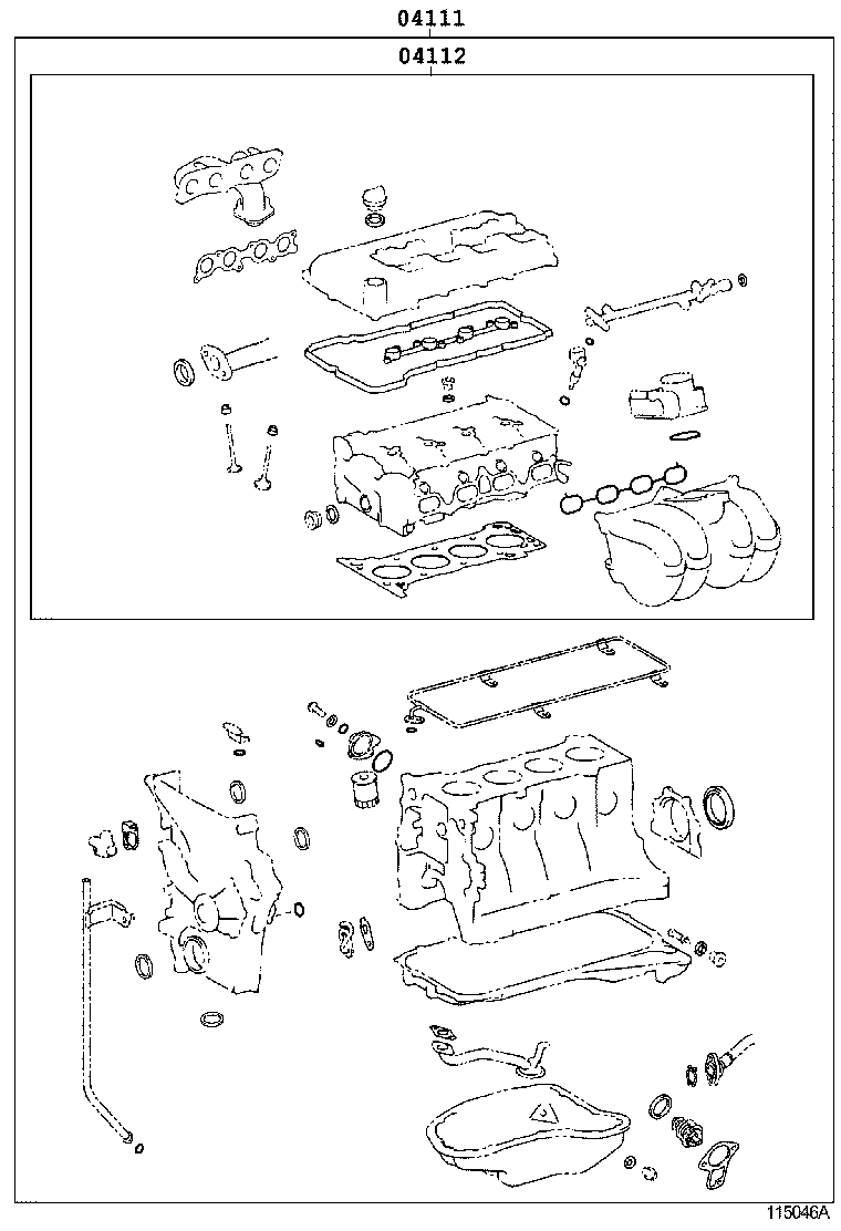 Kit de juntas de revisión del motor