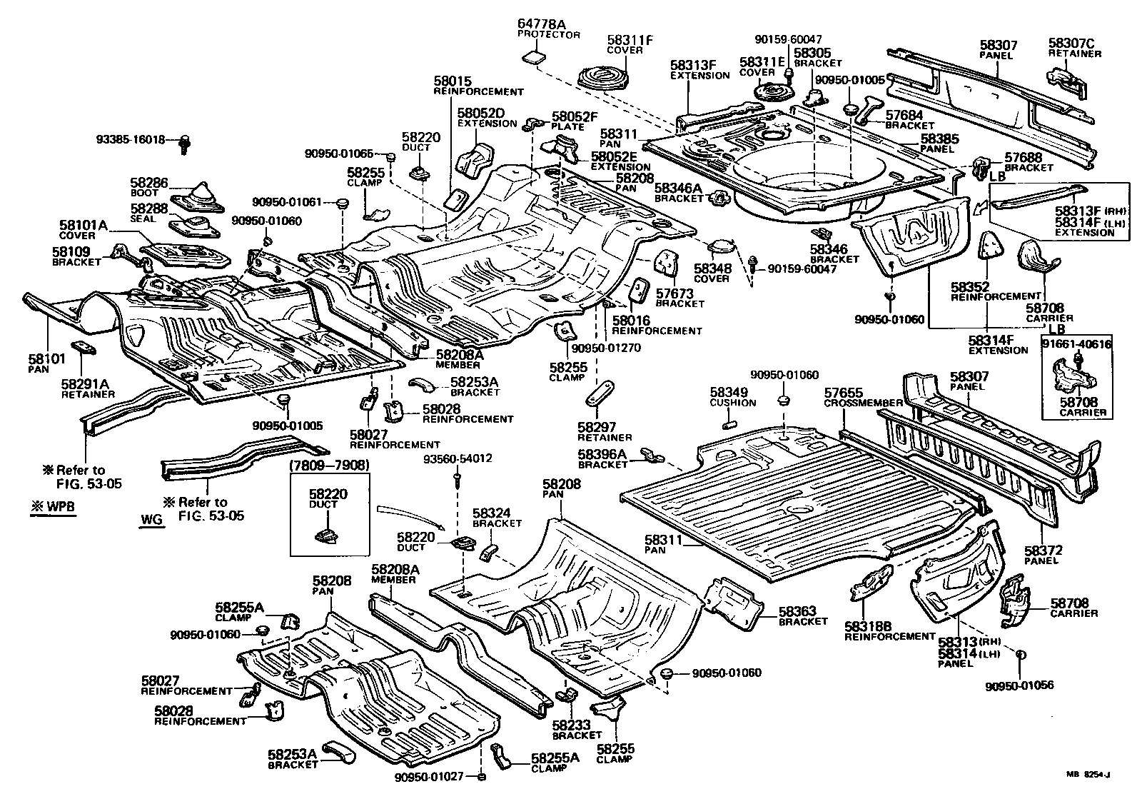 Floor Pan & Lower Back Panel