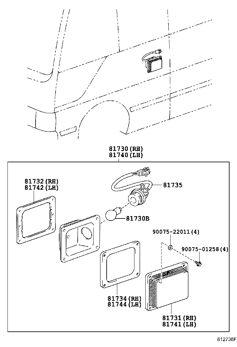 Turn Signal Lamp & Outer Mirror Lamp