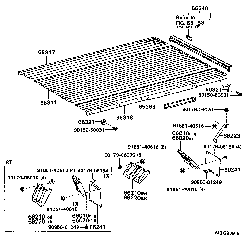 Rear Body Floor Fender