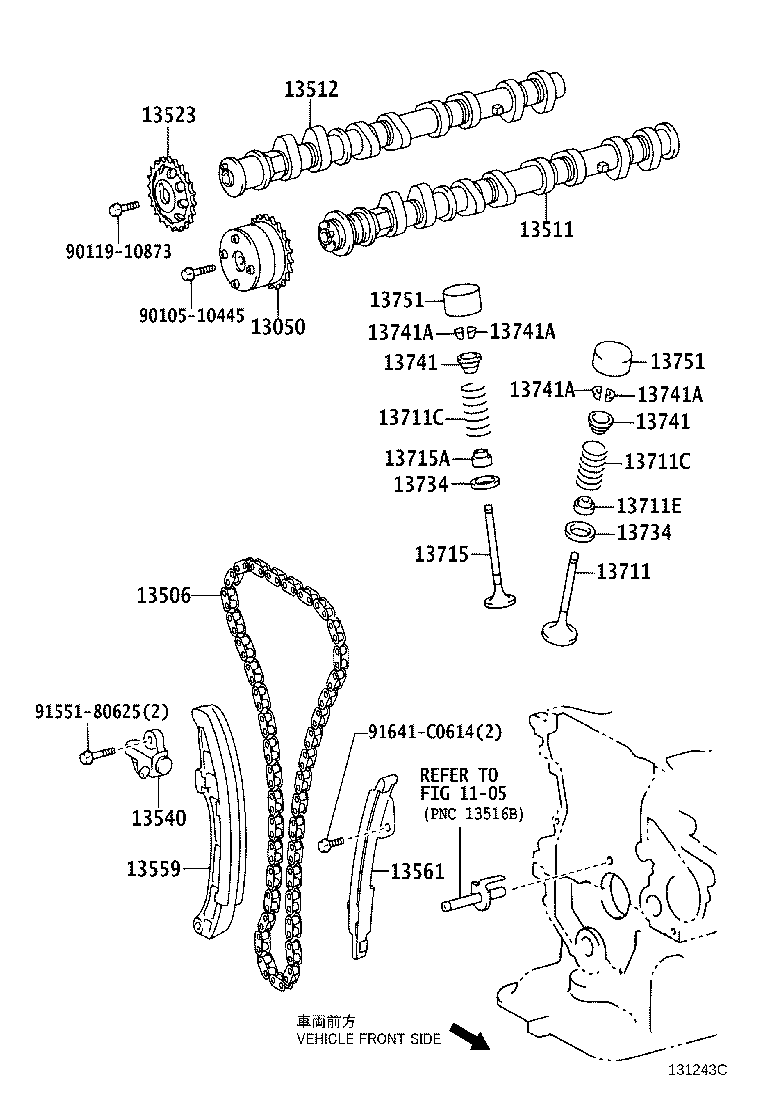 Camshaft & Valve