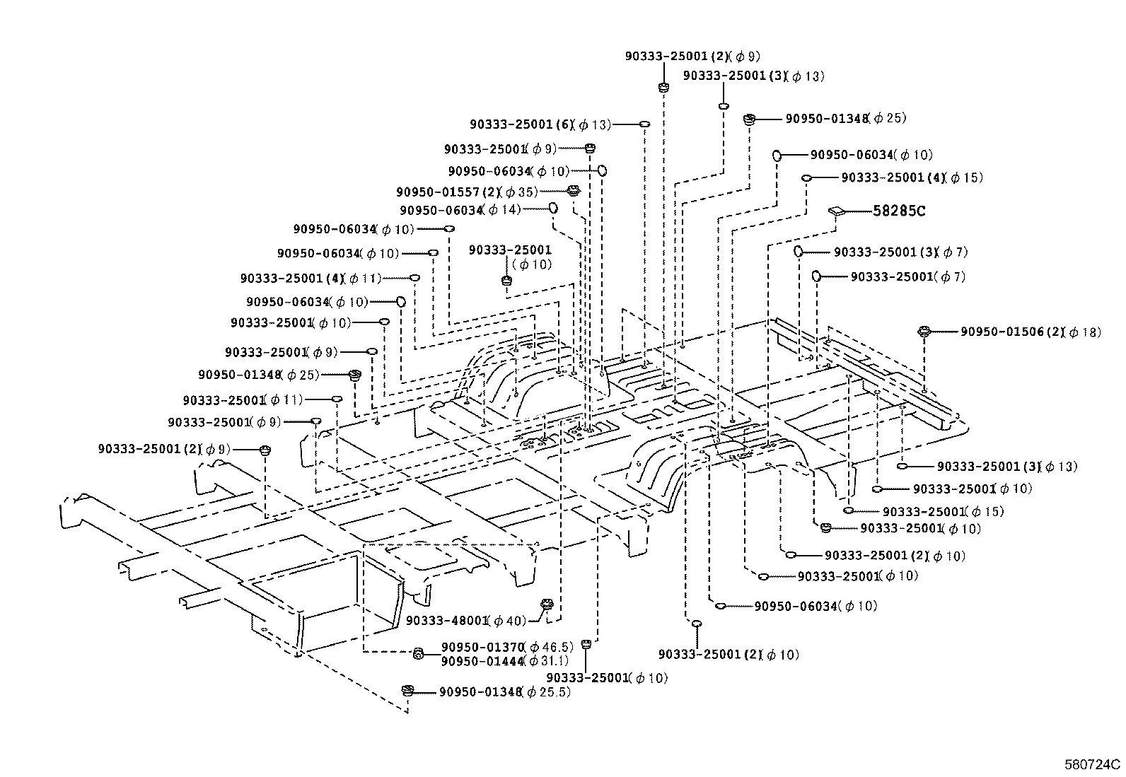 Rear Floor Panel