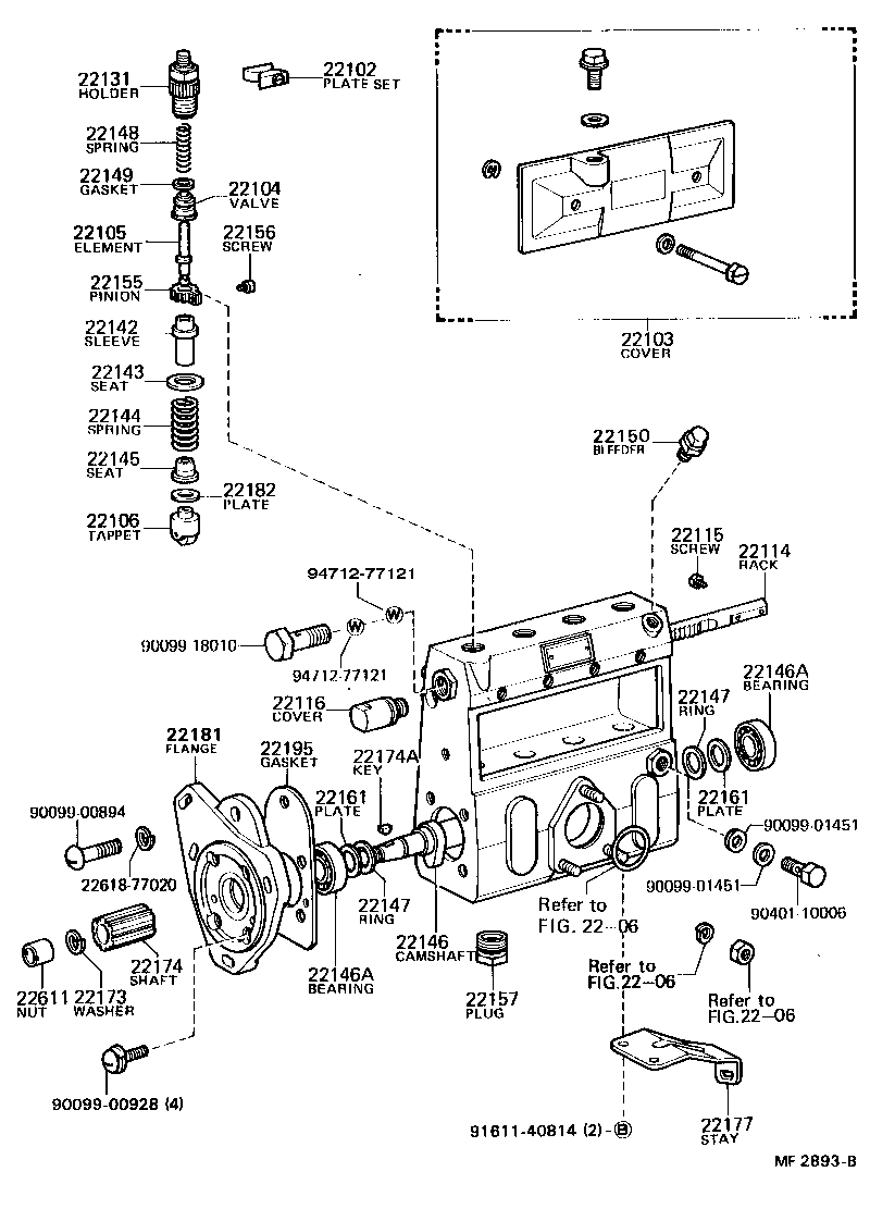 Injection Pump Body