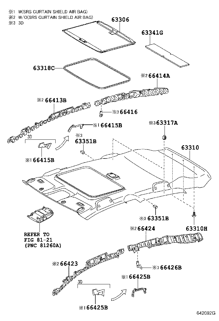 Headlining & Silencer Pad