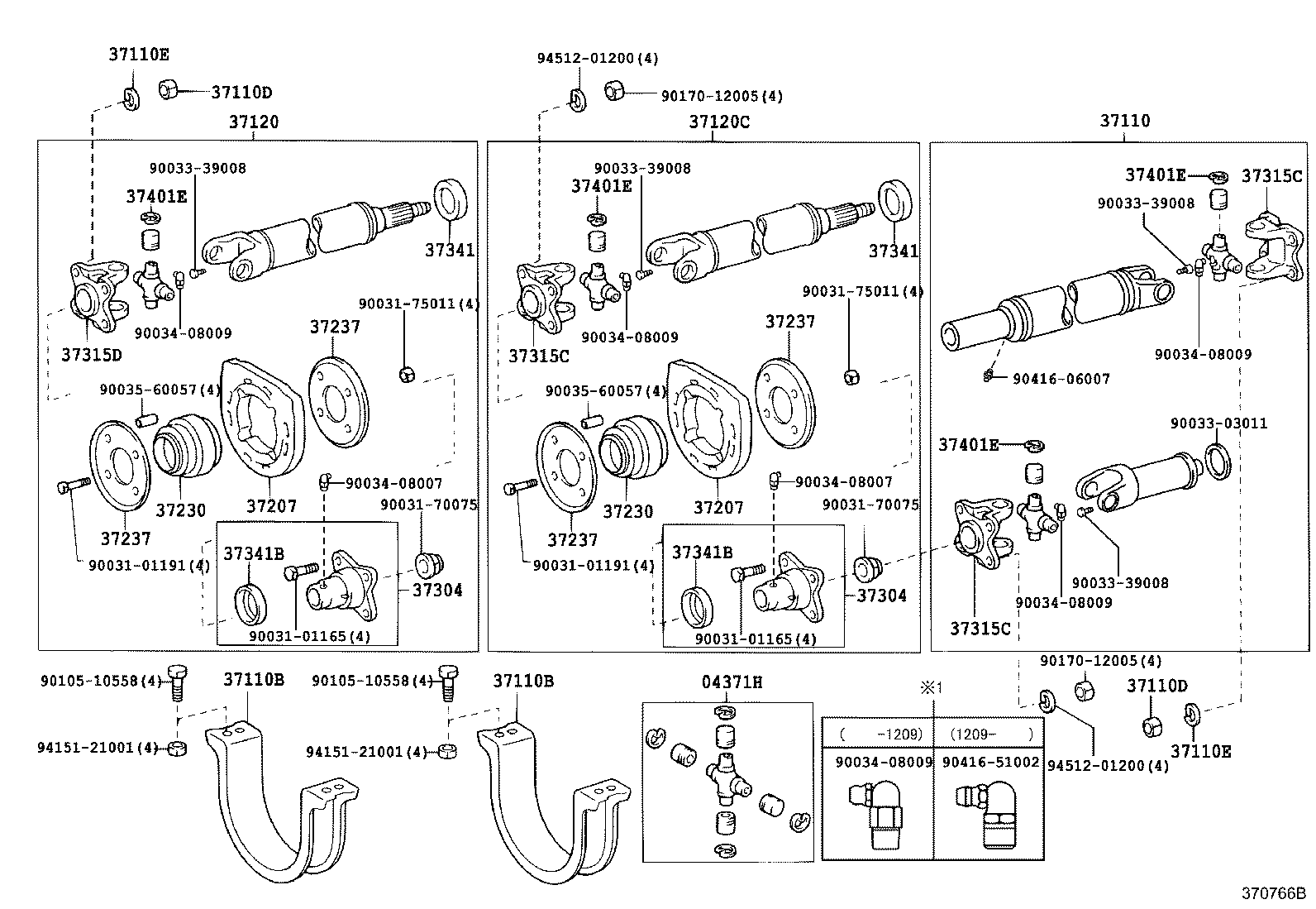 Propeller Shaft & Universal Joint