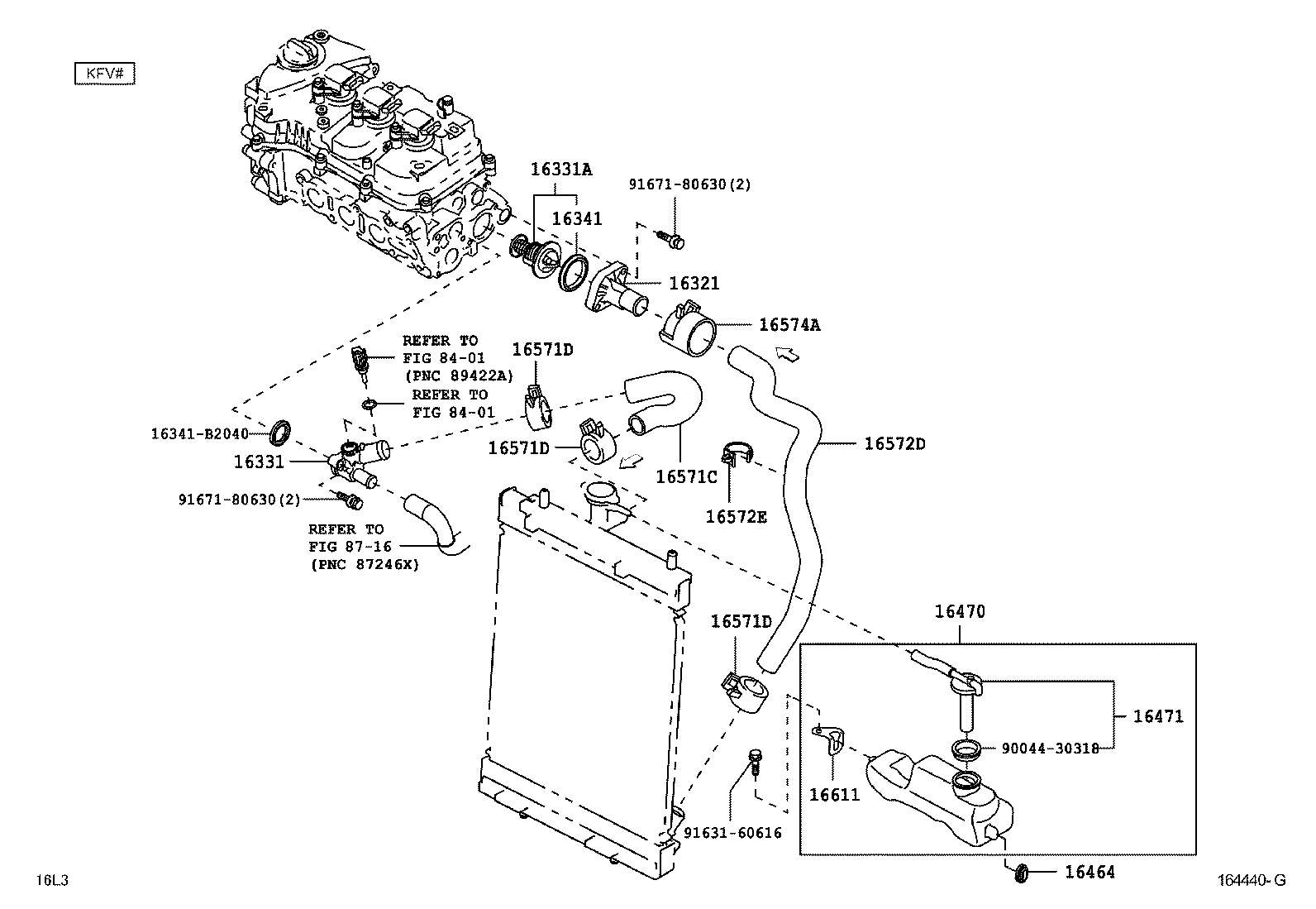 Radiator Water Outlet