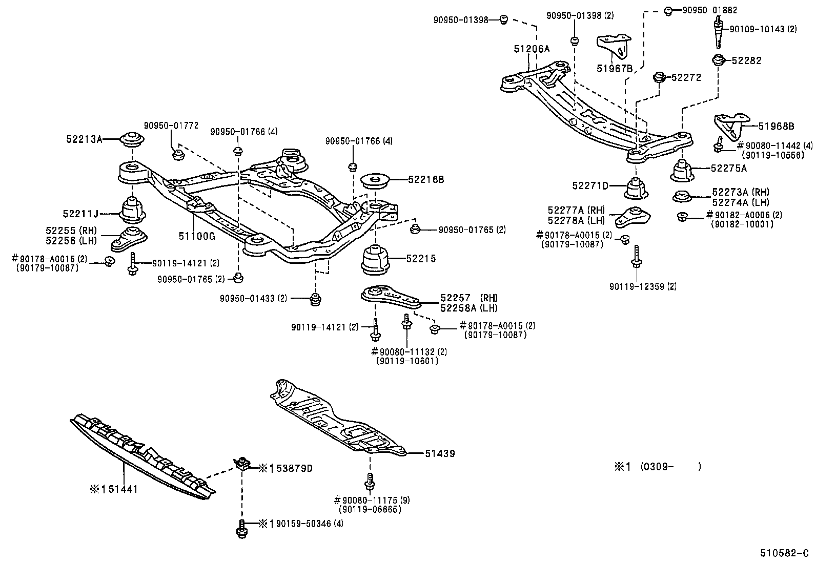 Suspension Crossmember & Under Cover