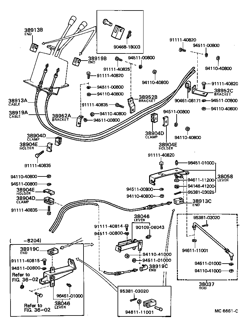 Power TakeOff Lever & Link