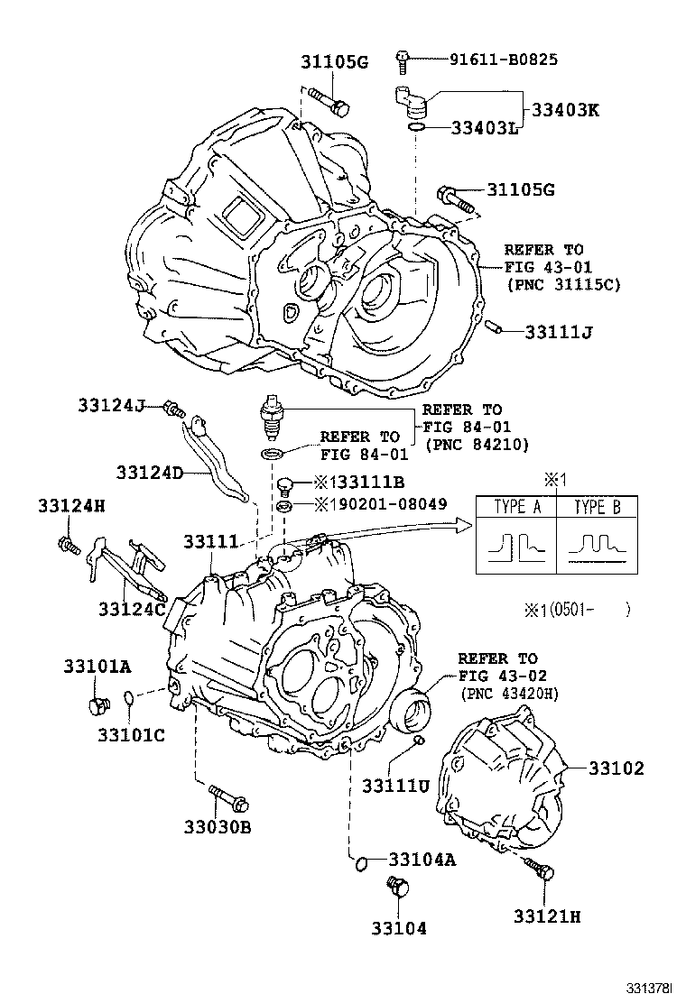 Clutch Housing + Transmission Case