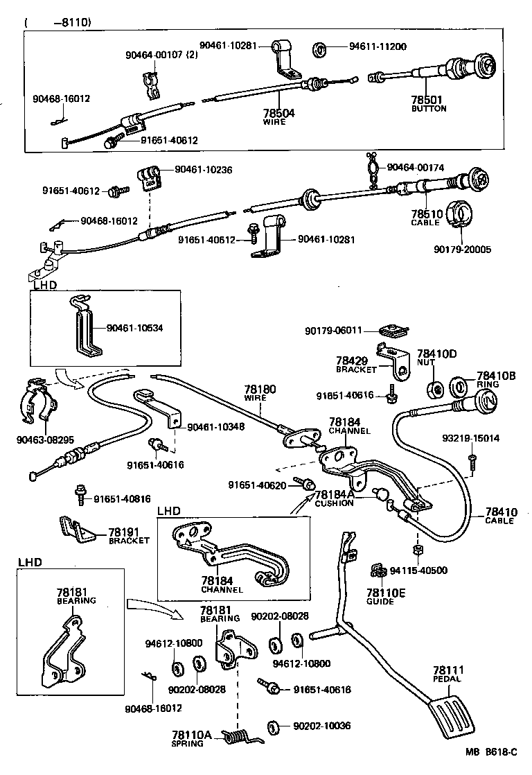 Enlace del acelerador