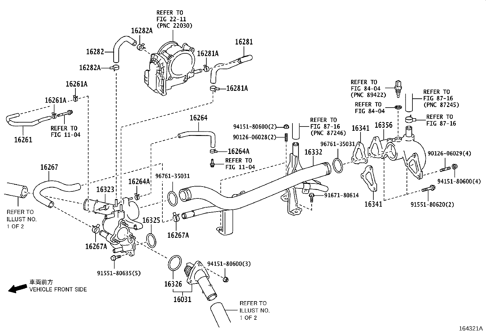 Radiator Water Outlet