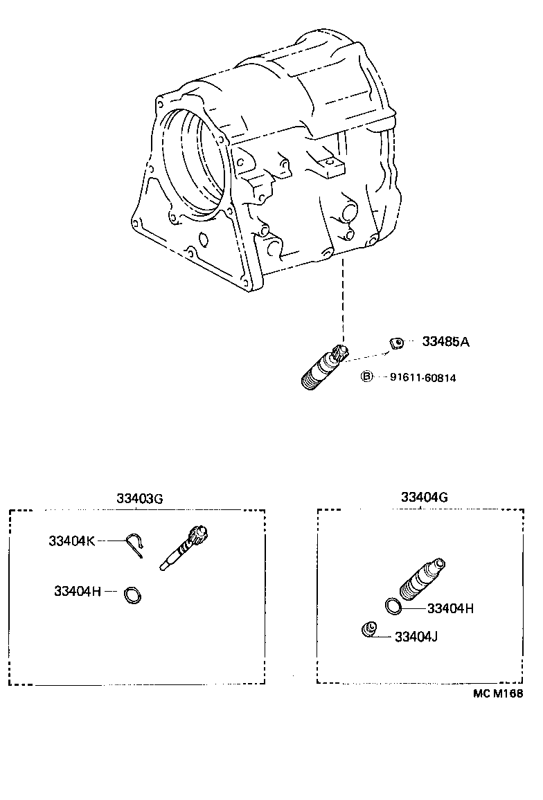 Engranaje impulsado por velocímetro