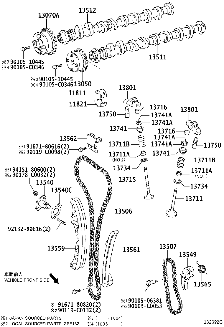 Camshaft & Valve